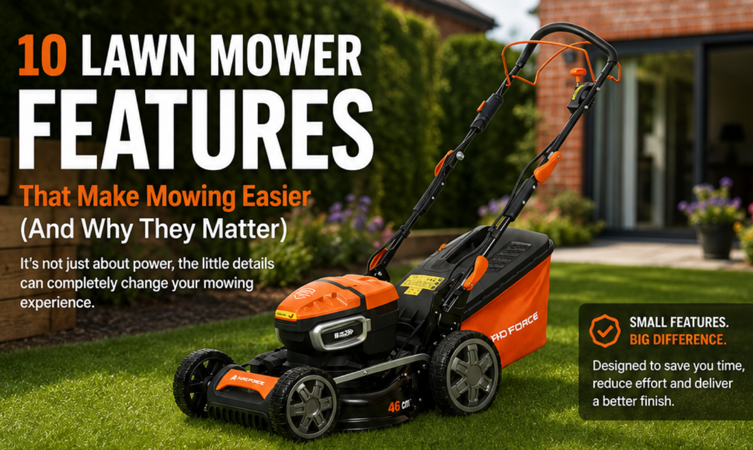 What Features Should You Look for in a Lawn Mower?