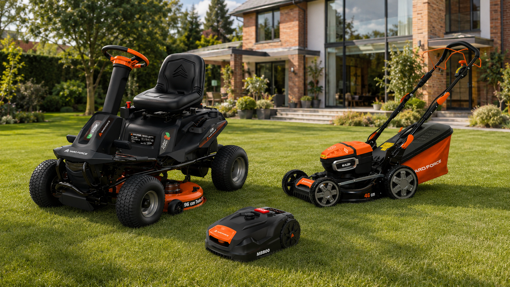 Best Lawn Mower for Large Gardens (800–1500m²)