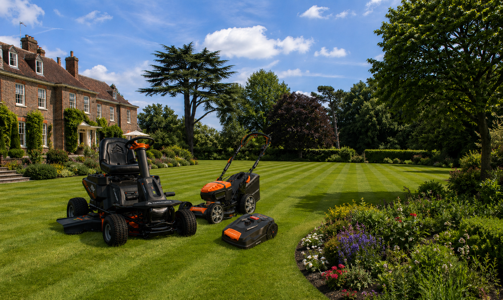 Best Lawn Mower for Large Gardens (800–1500m²)