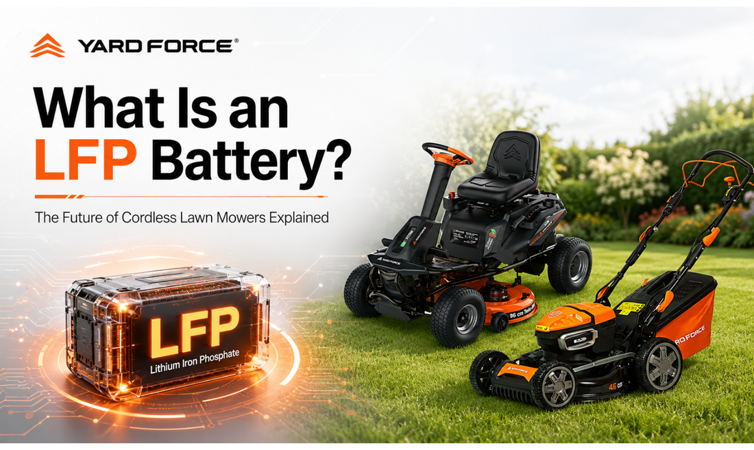 What Is an LFP Battery? The Future of Cordless Lawn Mowers Explained