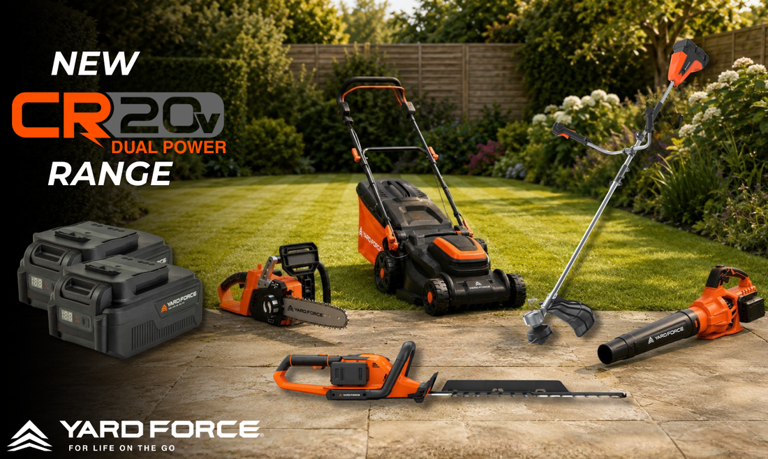 What Is 2×20V? The Complete Guide to Yard Force's Most Powerful CR20 Garden Tools