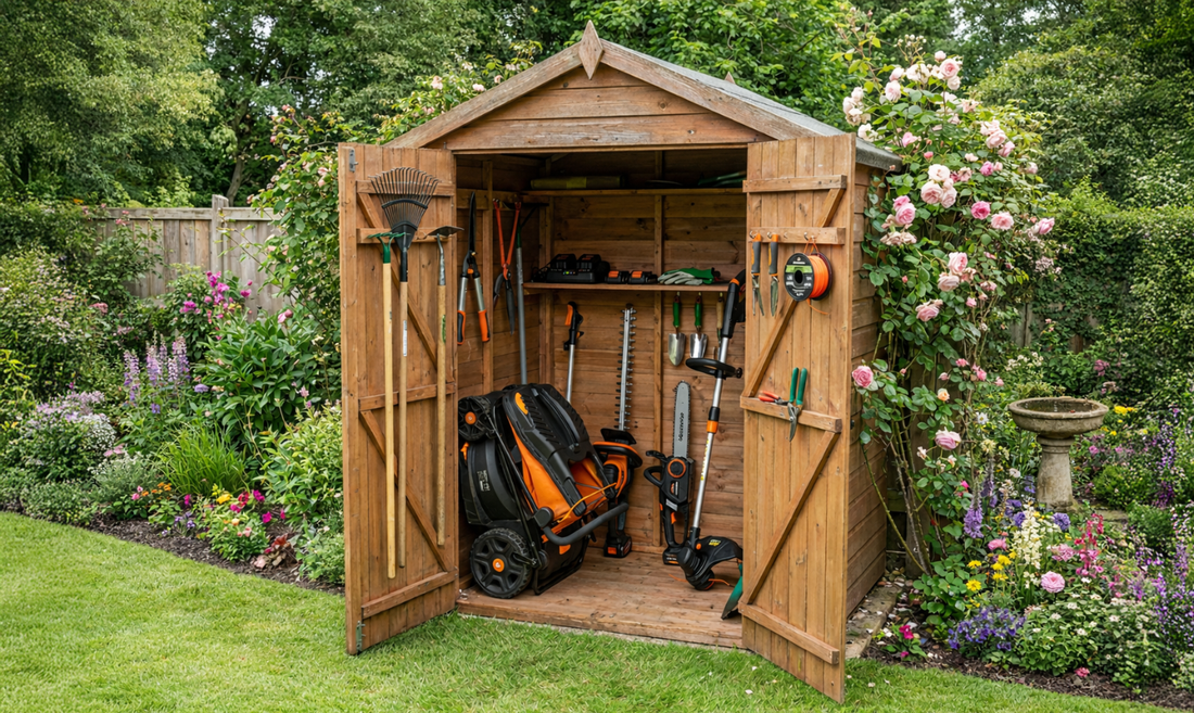 Garden Tool Storage Ideas for Small Sheds (Organise Your Garden Tools Easily)