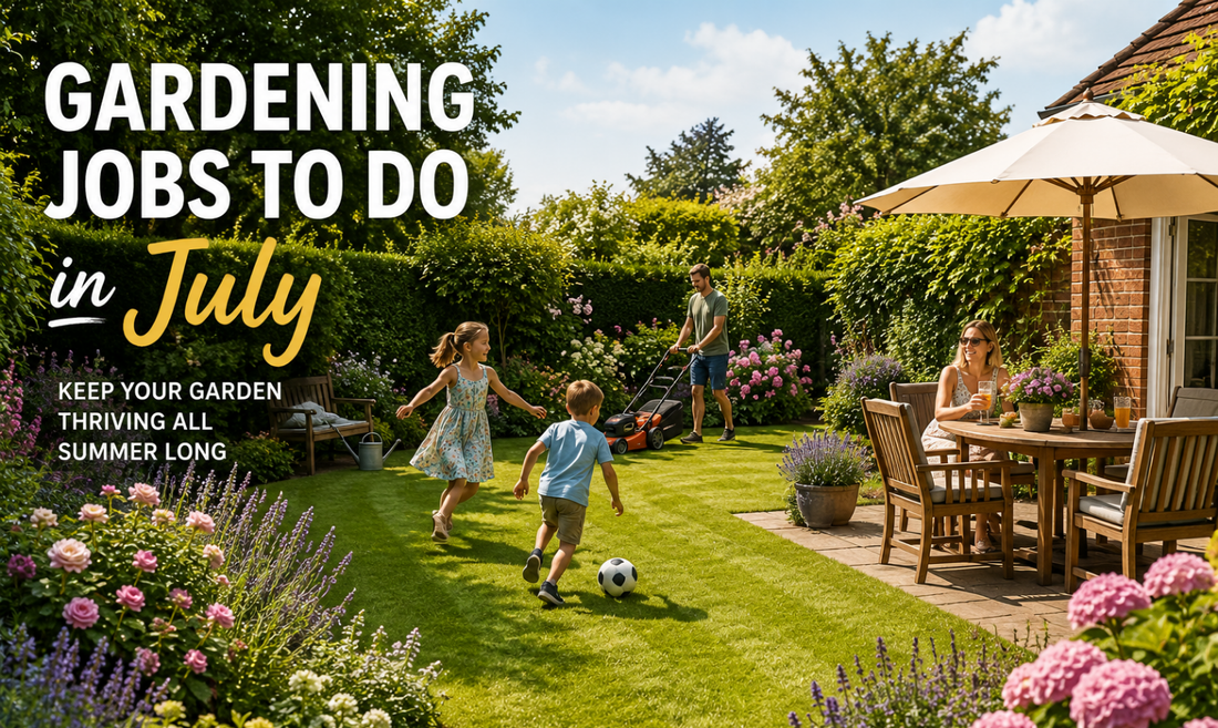 The Yard Force Garden Calendar: Monthly Gardening Jobs - July Edition