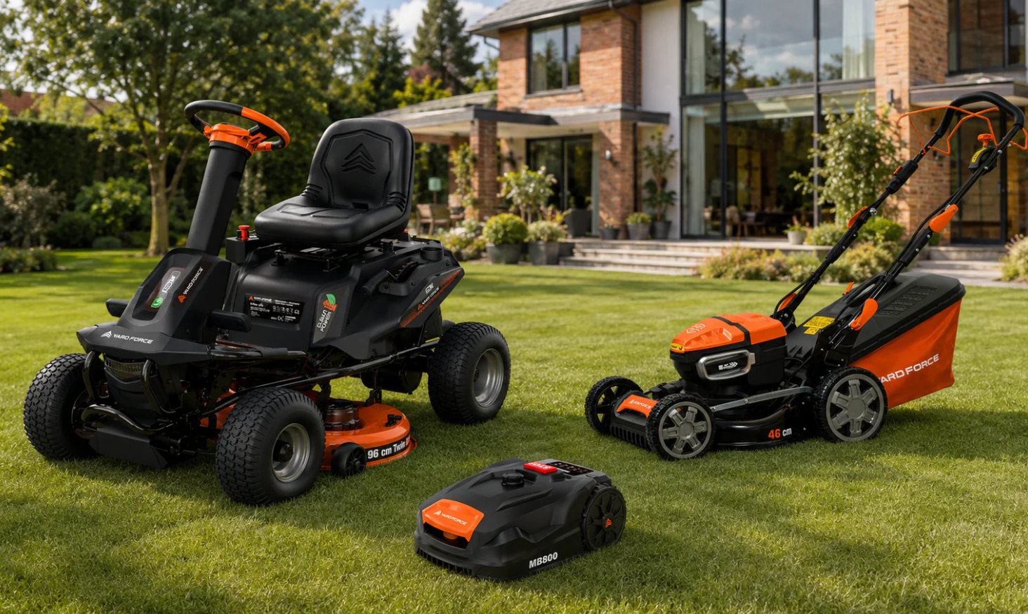 Best Lawn Mower for Large Gardens (800–1500m²)