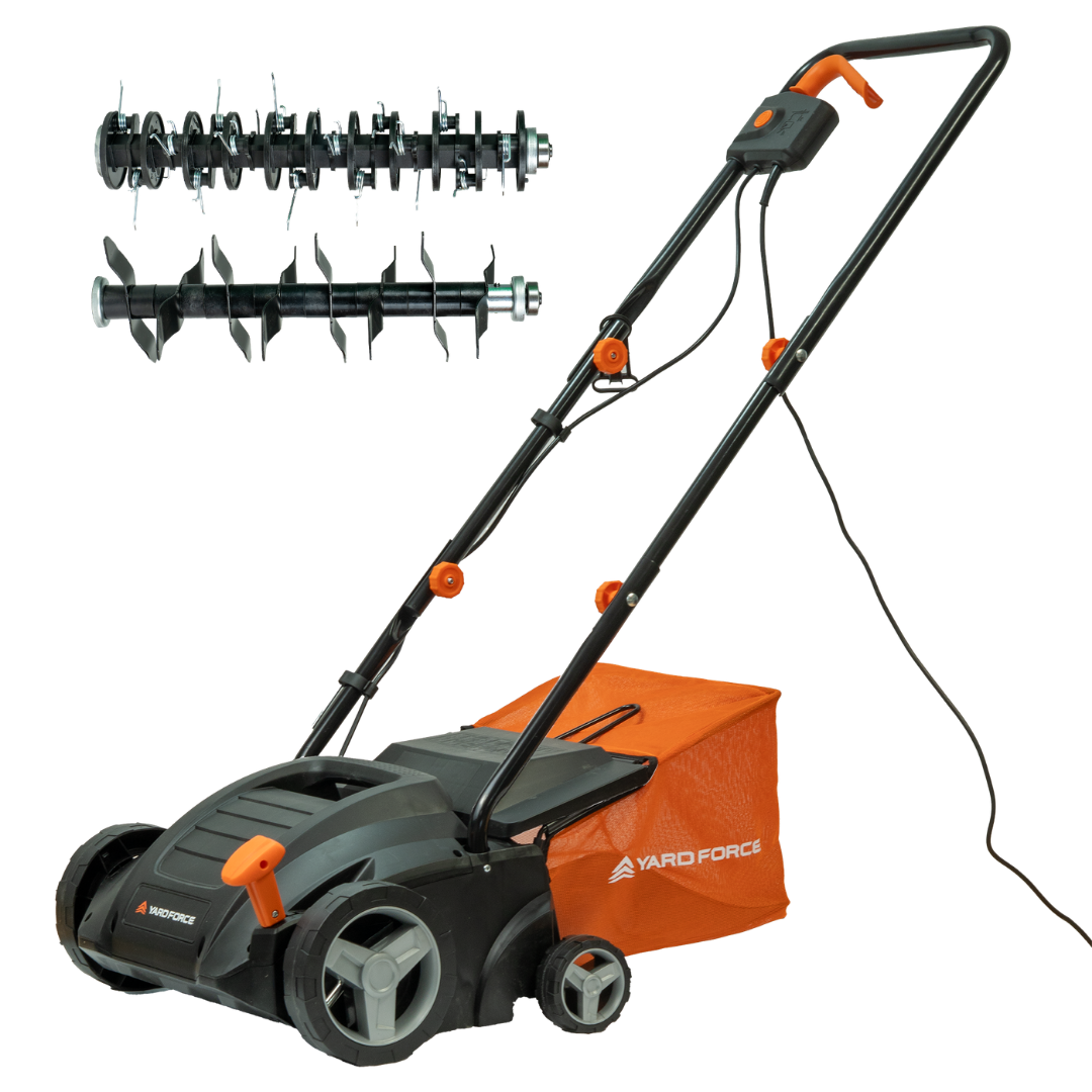 1500W 2-in-1 Electric Lawn Scarifier and Aerator