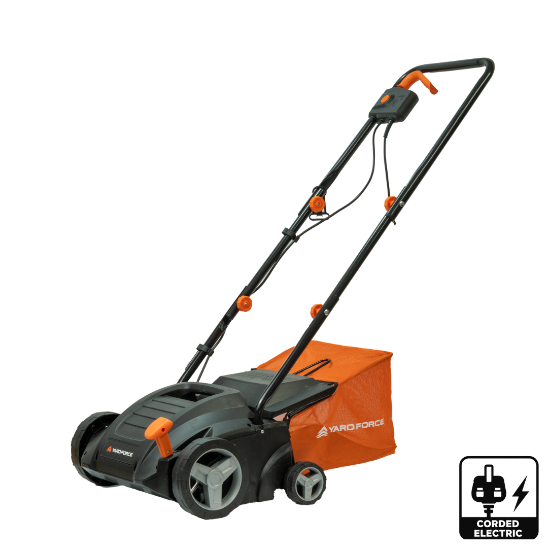 1500W 2-in-1 Electric Lawn Scarifier and Aerator