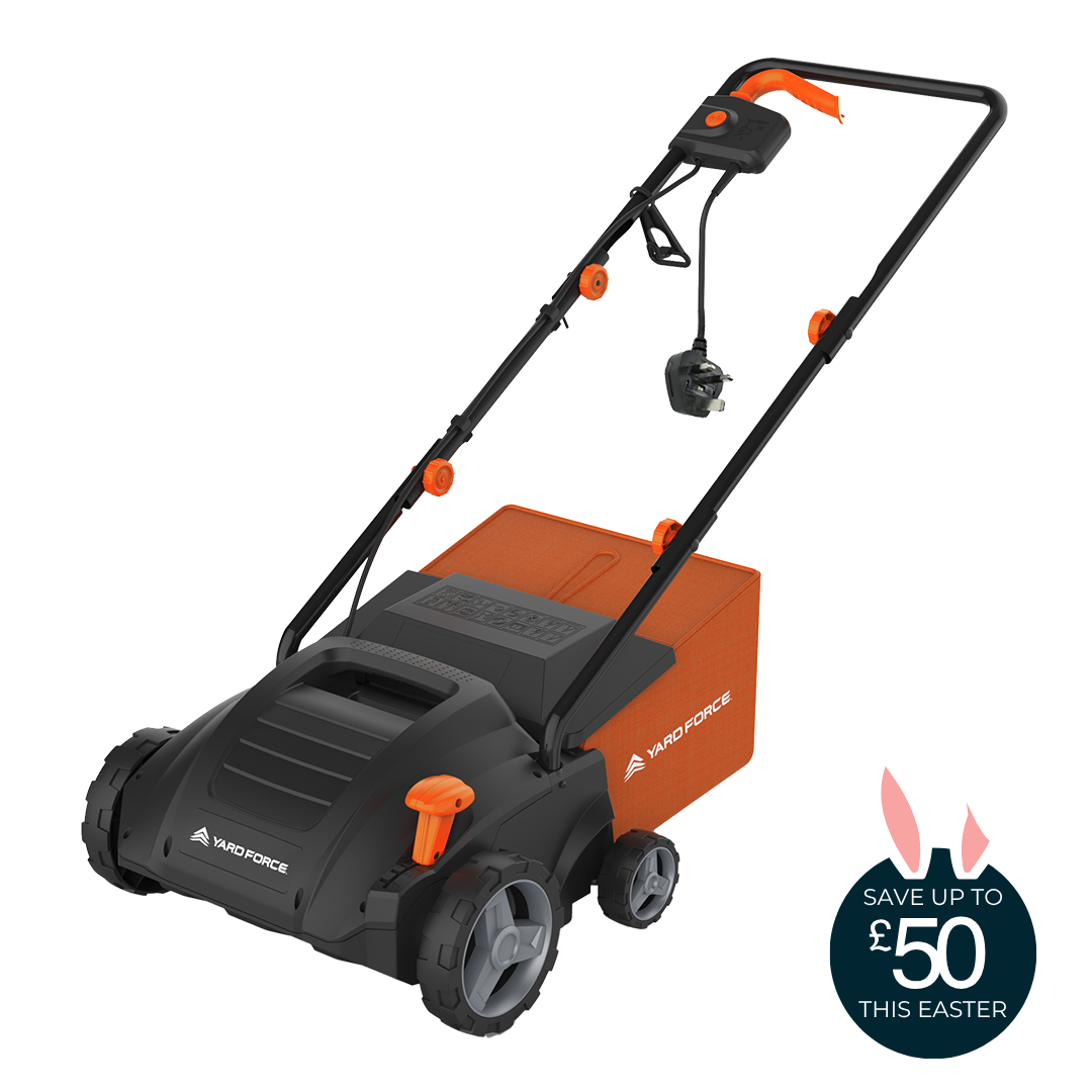 1500W 2-in-1 Electric Lawn Scarifier and Aerator