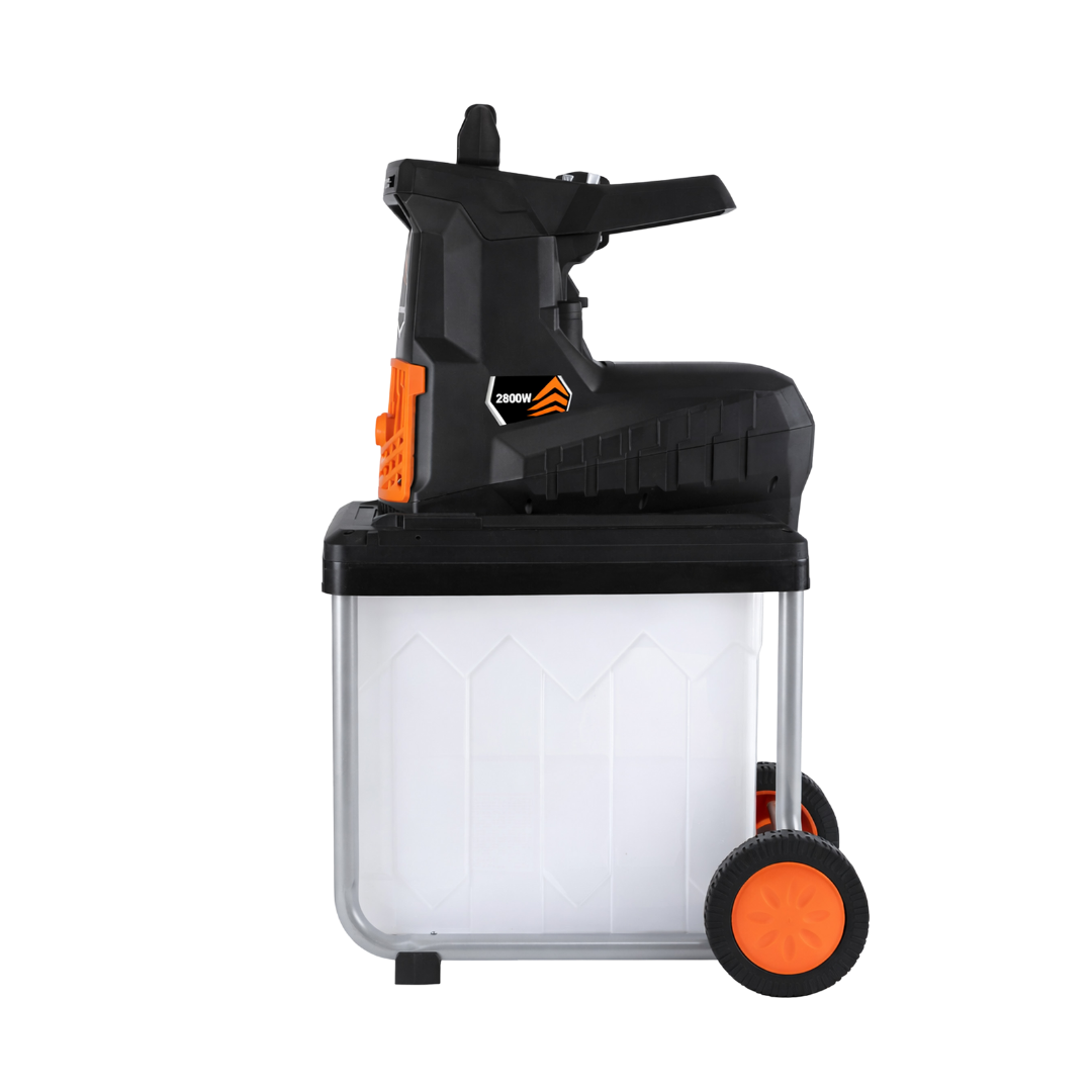 2800W Electric Quiet Garden Shredder