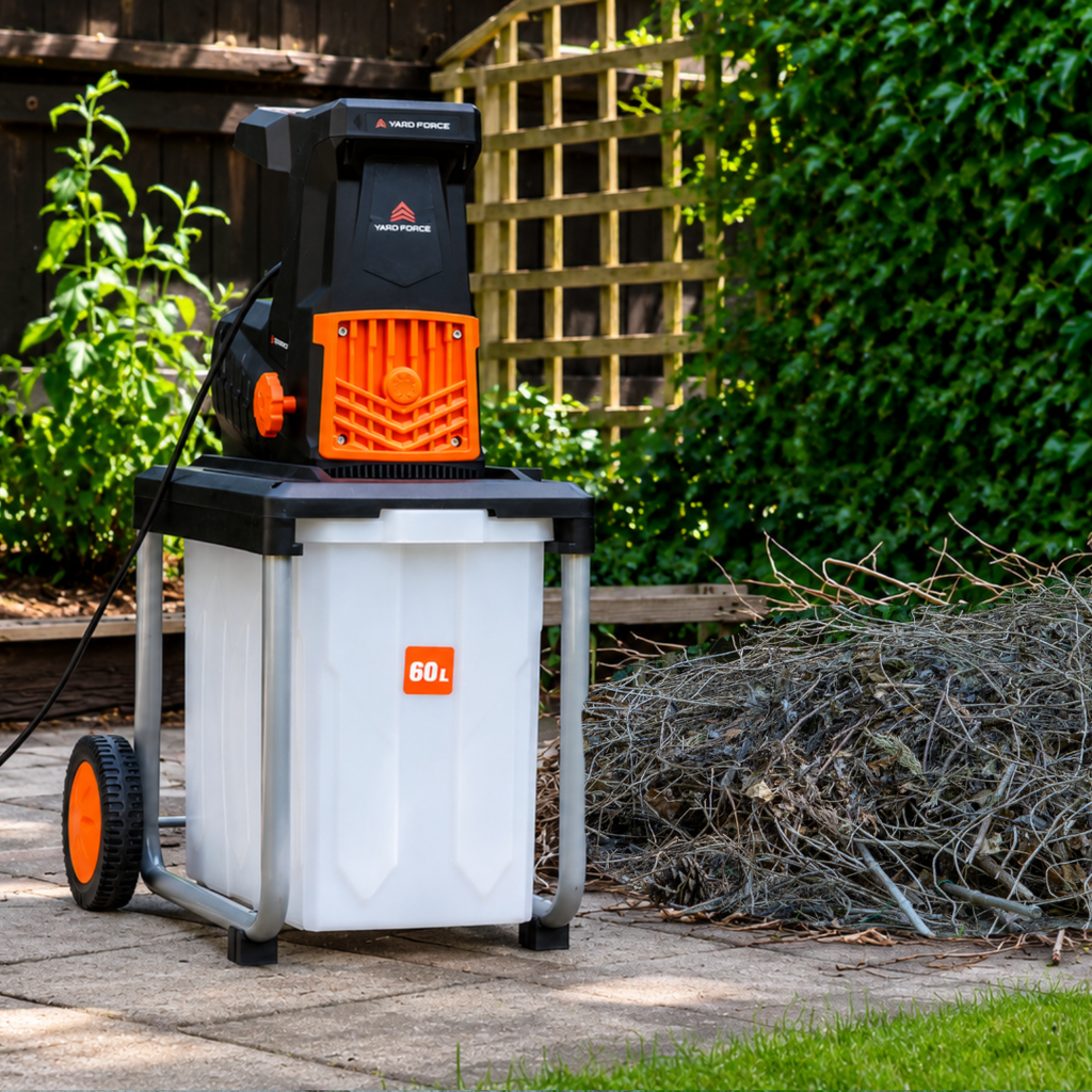 2800W Electric Quiet Garden Shredder