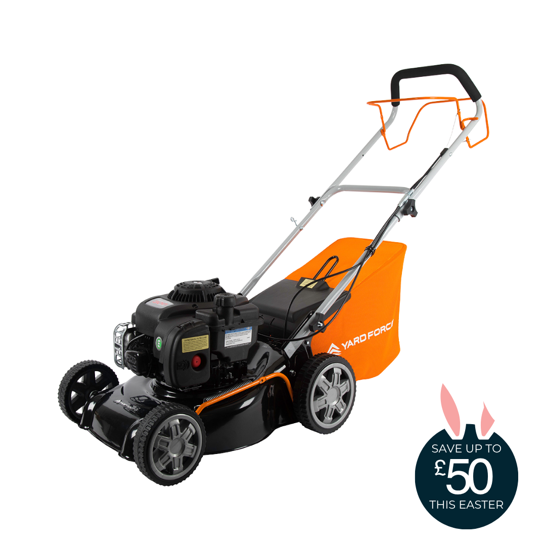 125cc 41cm Self-Propelled Petrol Lawnmower Briggs & Stratton 300E Engine