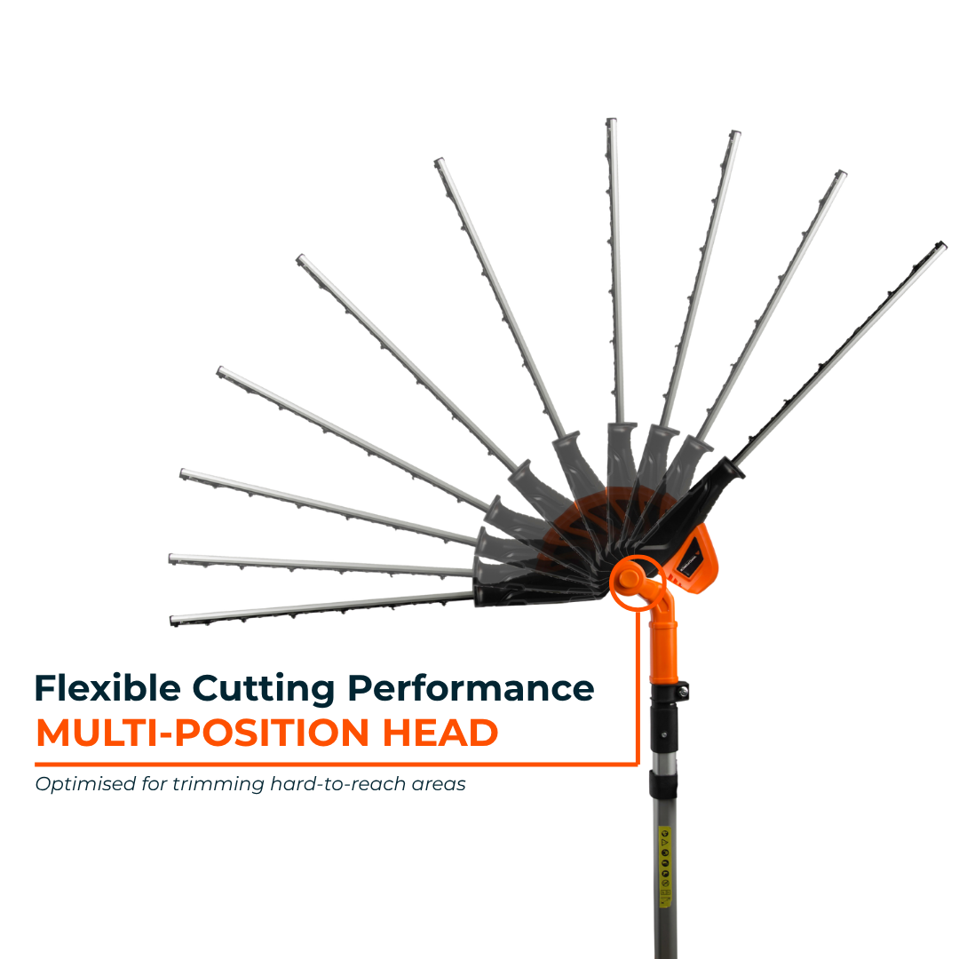 20V Cordless Pole Hedge Trimmer