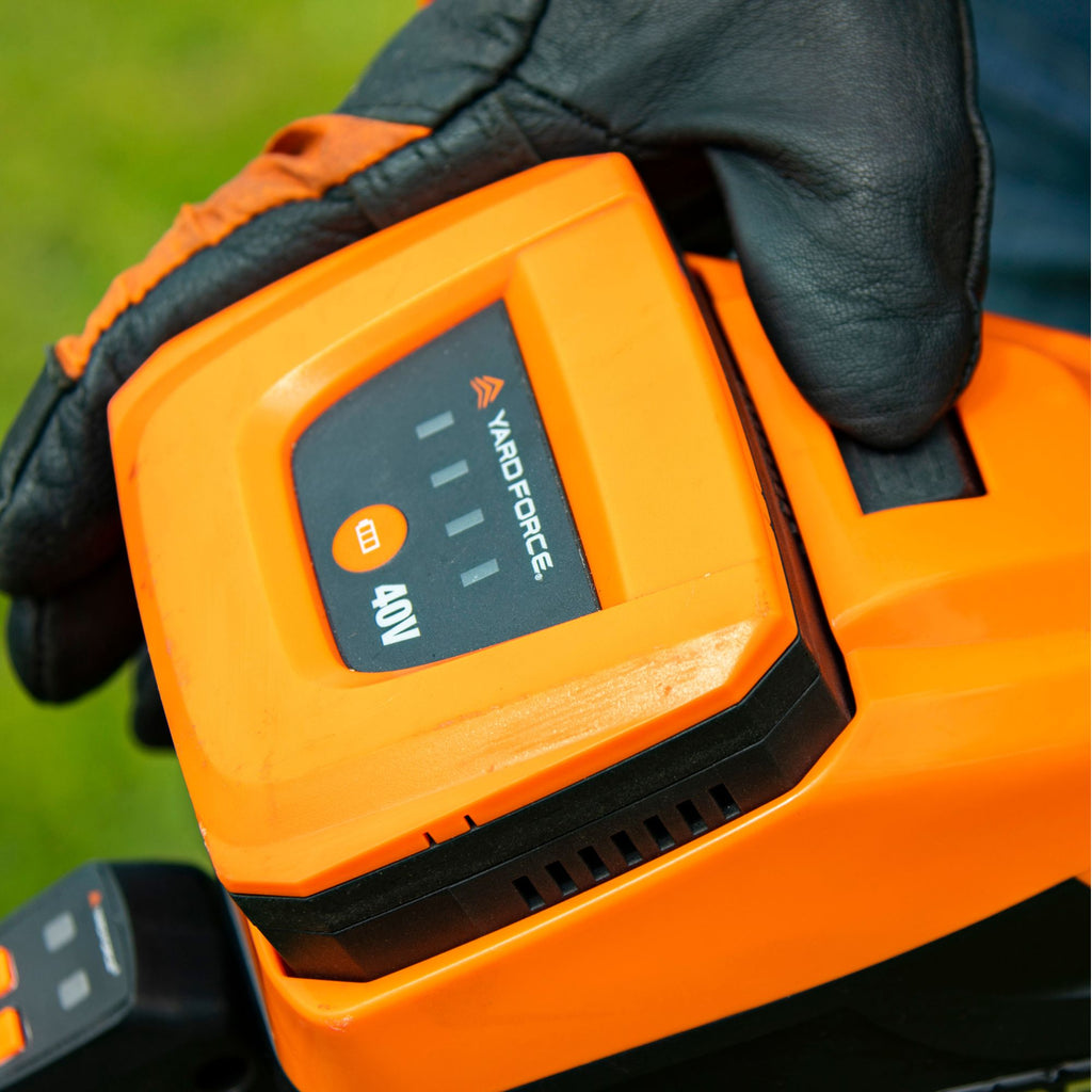 Yard Force GR40 40V Garden Power Bundle | Lawnmower, Hedge Trimmer & Battery