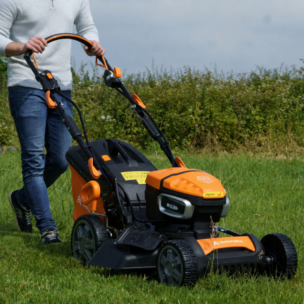 58V Cordless Brushless LFP 46cm Self-Propelled Lawnmower