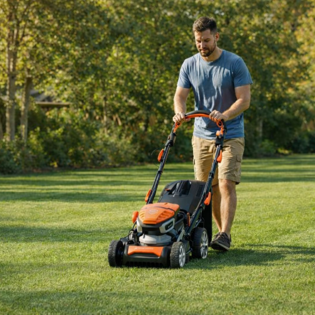 58V Cordless Brushless LFP 46cm Self-Propelled Lawnmower