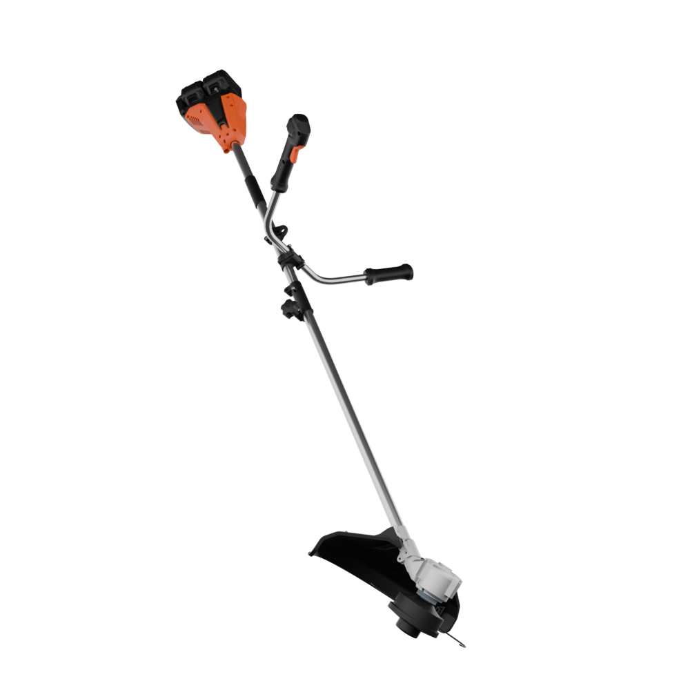 40V (2x20V) Cordless Brushless 2-in-1 Brush Cutter and Grass Trimmer