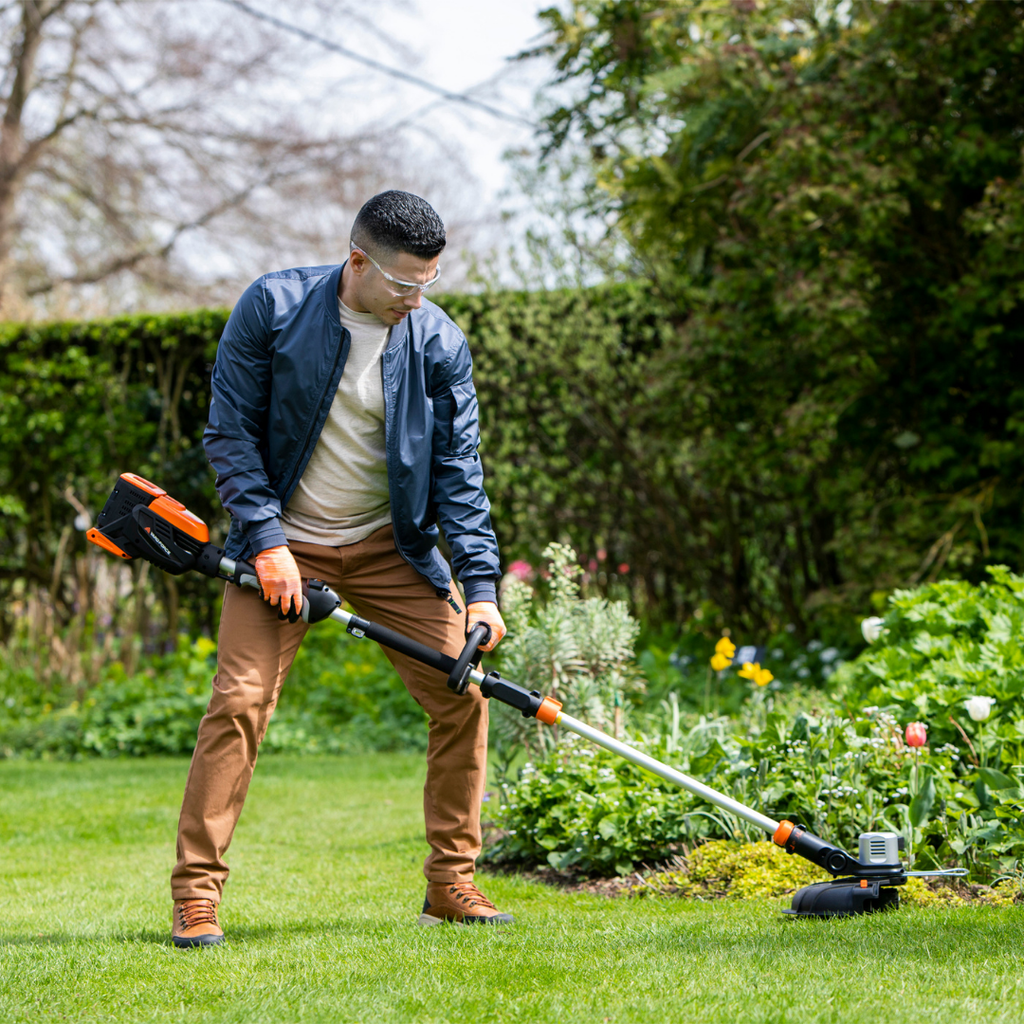 40V 30cm Multi-Position Cordless Grass Trimmer - BODY ONLY