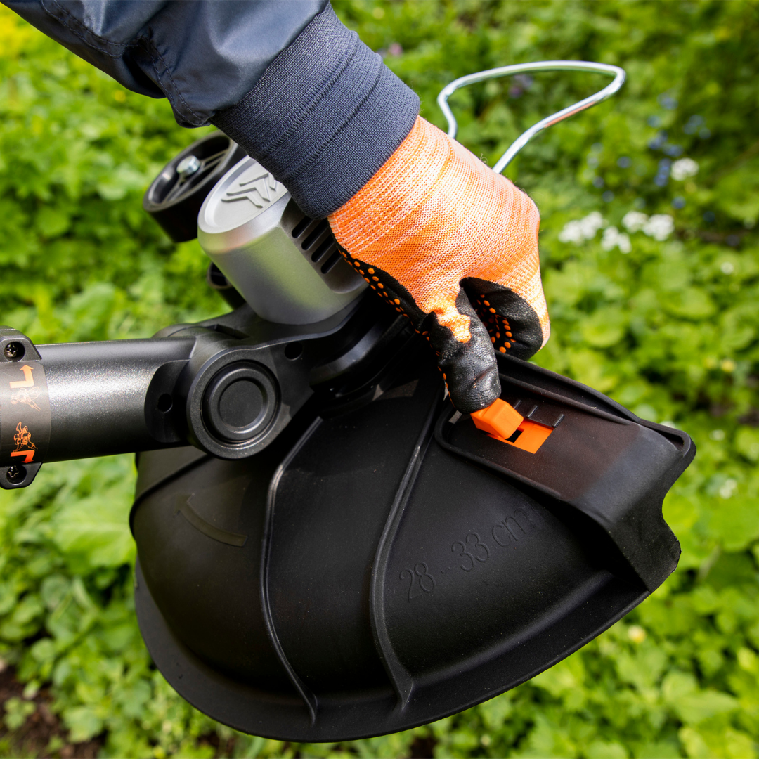 40V 30cm Multi-Position Cordless Grass Trimmer - BODY ONLY