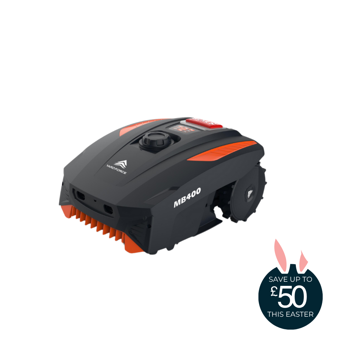 MB400 App Controlled Robotic Lawnmower | Small Gardens up to 400m²