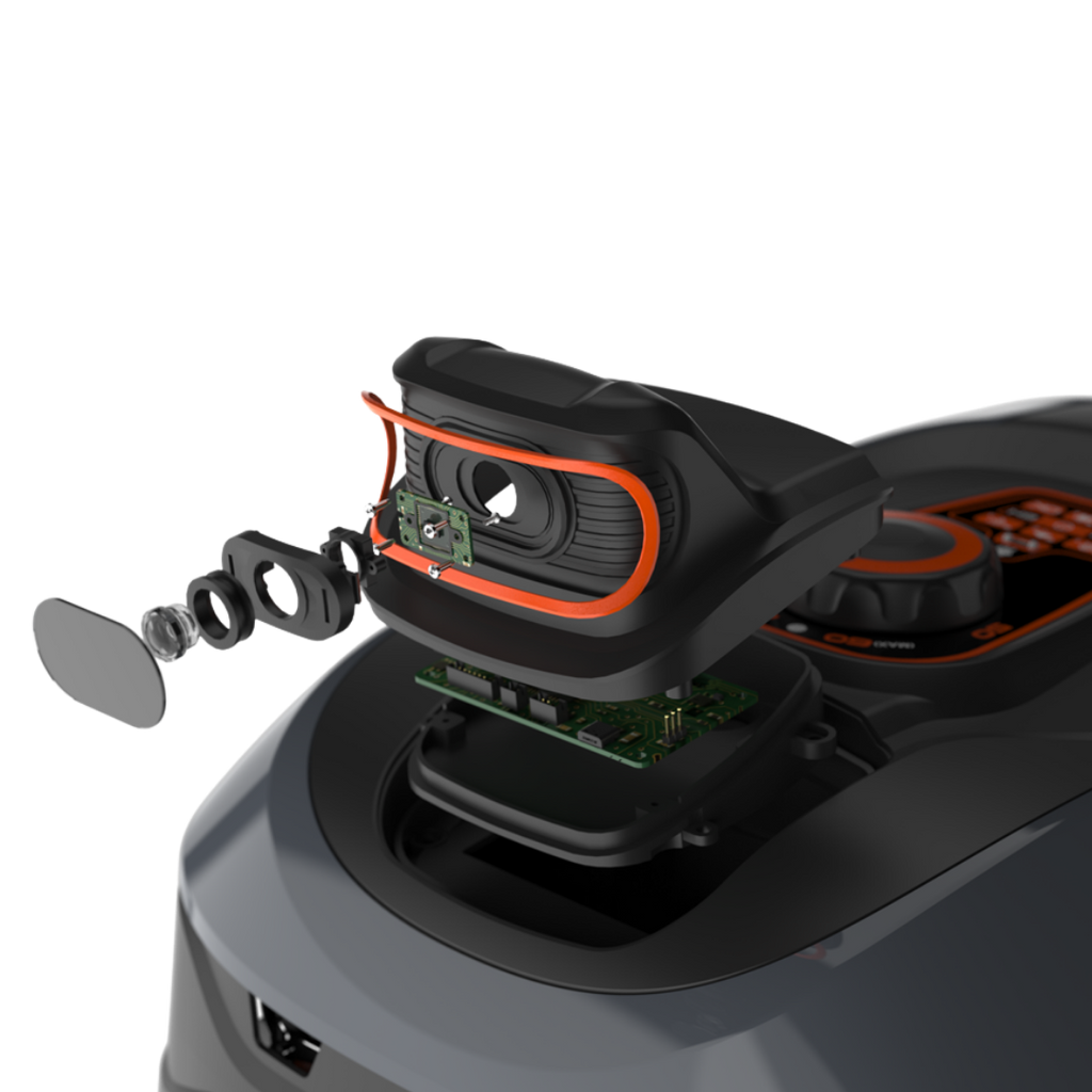 i600 iVISION Drop & Go Boundary-Free Robotic Lawnmower | Medium Lawns up to 600m²