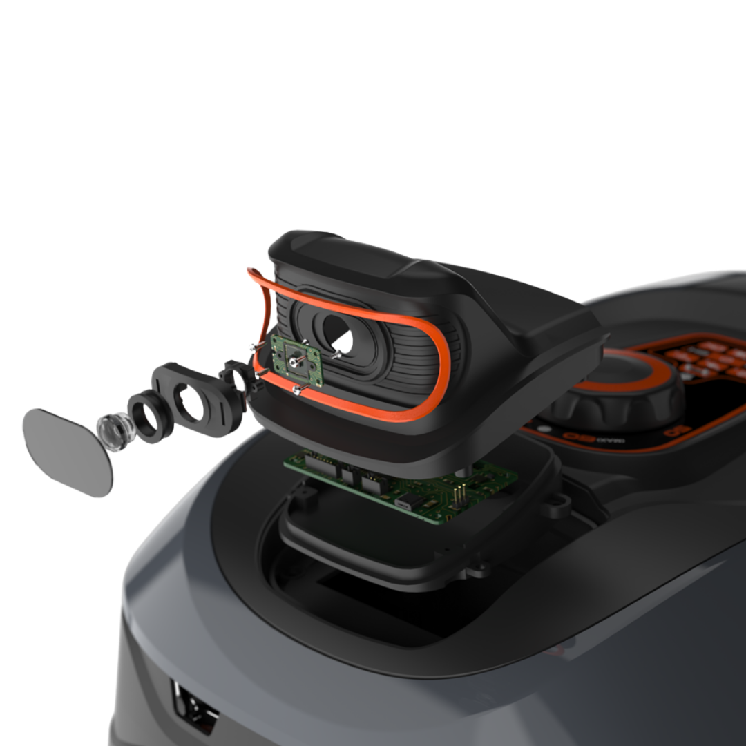 i600 iVISION Drop & Go Boundary-Free Robotic Lawnmower | Medium Lawns up to 600m²
