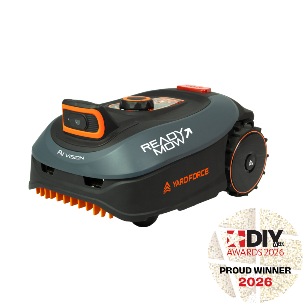 i600 iVISION Drop & Go Boundary-Free Robotic Lawnmower | Medium Lawns up to 600m²