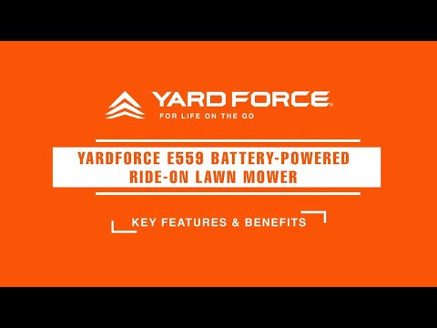 ProRider E559 Battery Ride-On Lawnmower