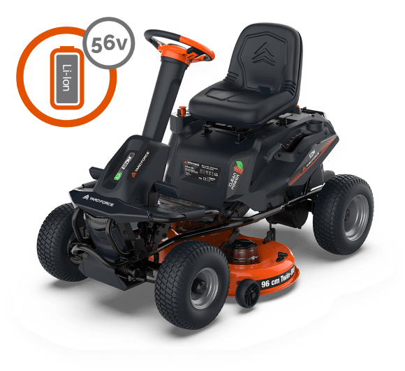 The Pro Rider E559 the battery operated features  are shown in this image.