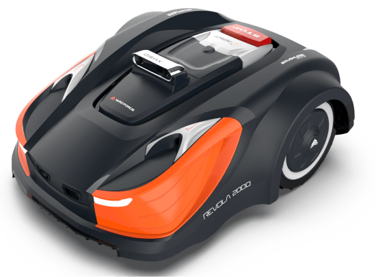 The all new Revola robotic Lawnmower. Coming soon. 