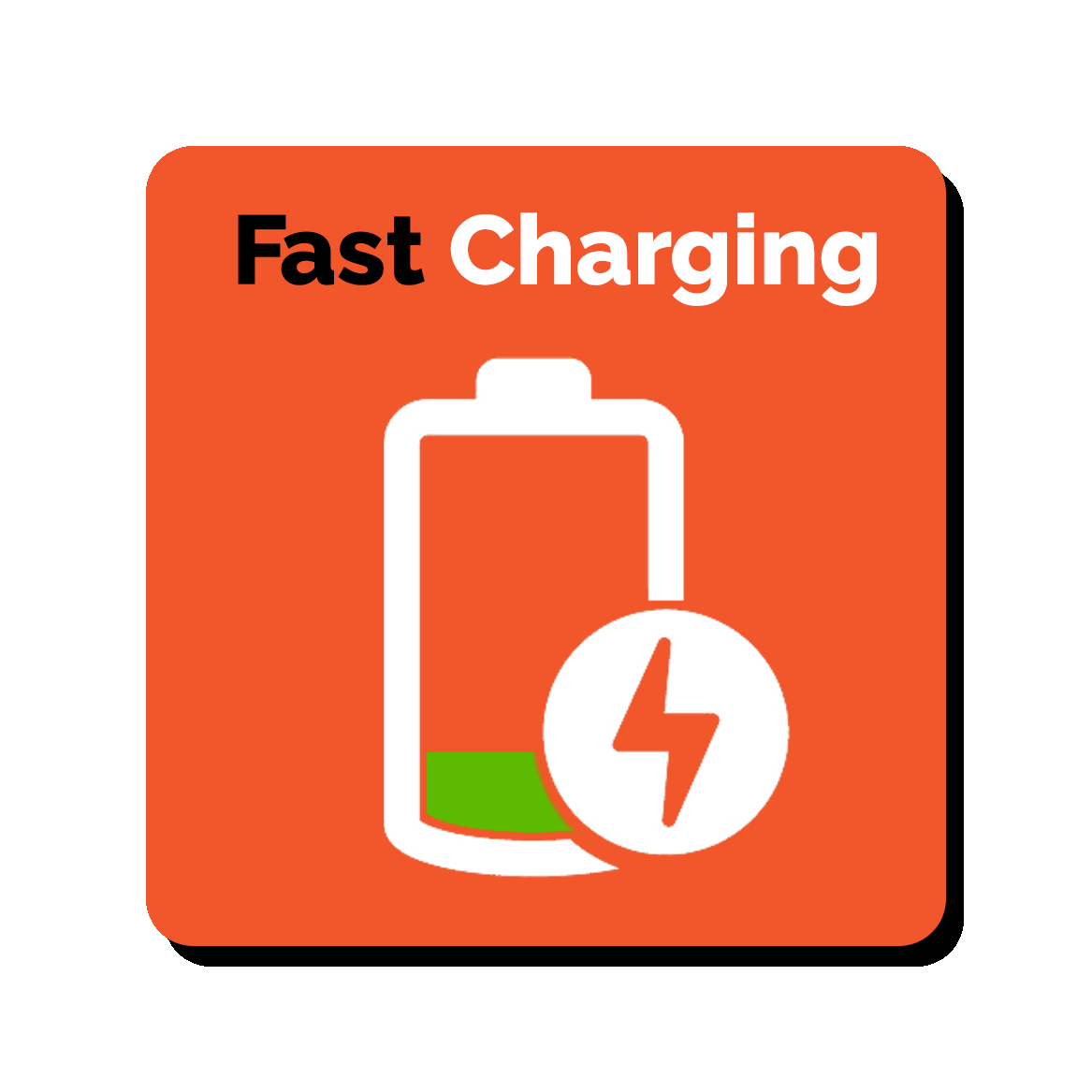 Fast Charging icon.